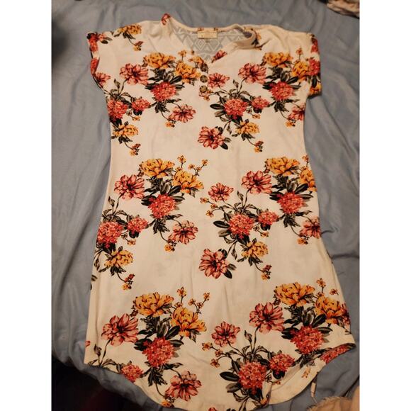 Y2K Brooks Womens boho dress sz Medium Cottagecore - Picture 3 of 3